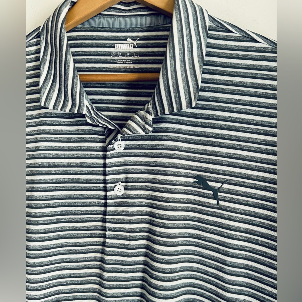 PUMA Golf mens 2XL dry fit golf polo